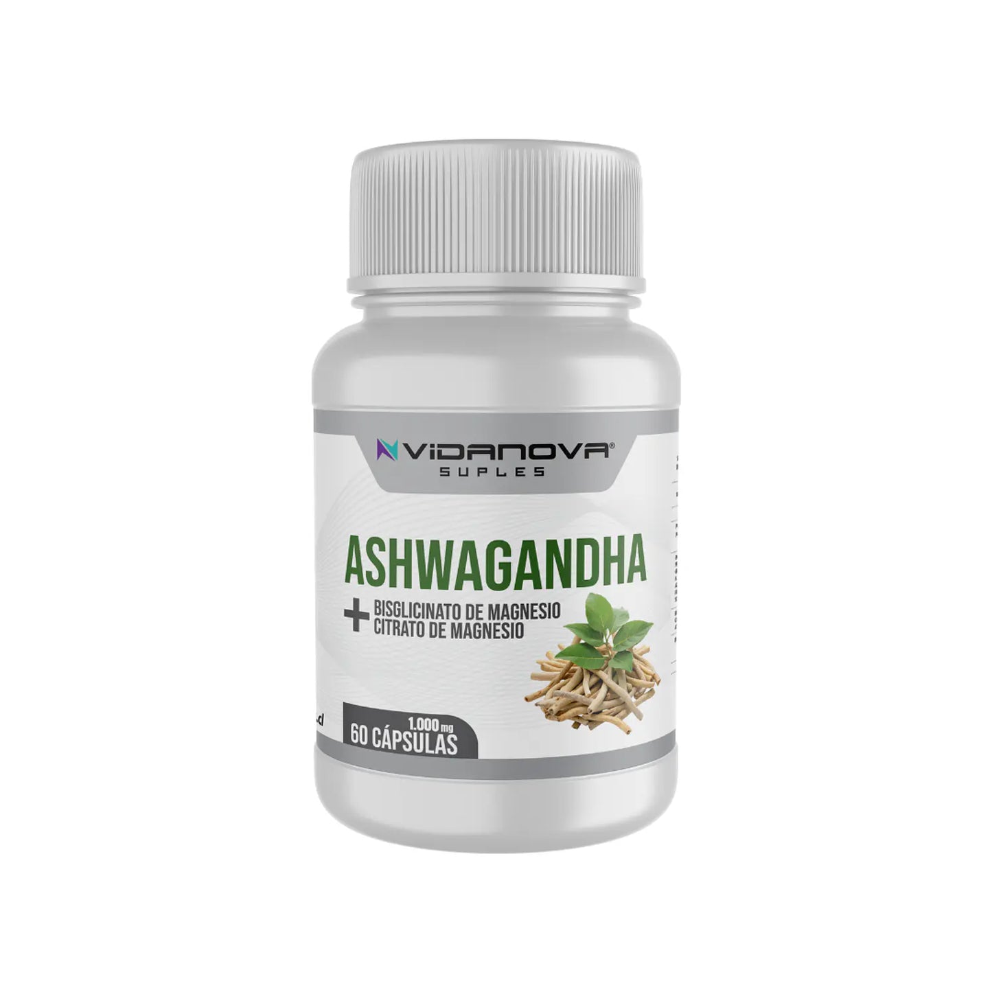 Ashwagandha + Magnesio 1000mg 60 CAPS