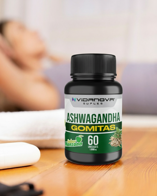 Ashwagandha Gomitas 1000mg (60 gomitas)