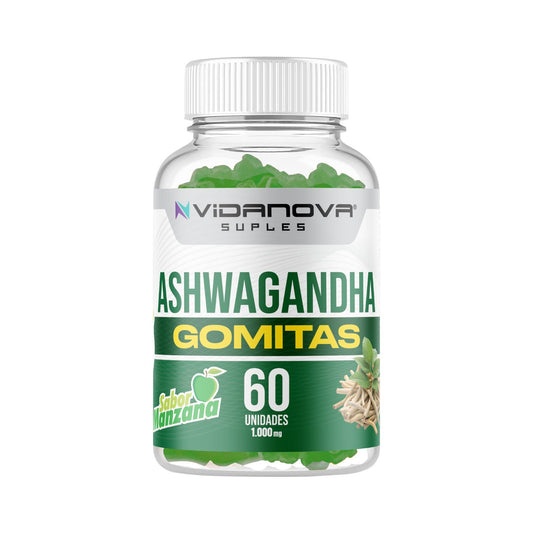 Ashwagandha Gomitas 1000mg (60 gomitas)